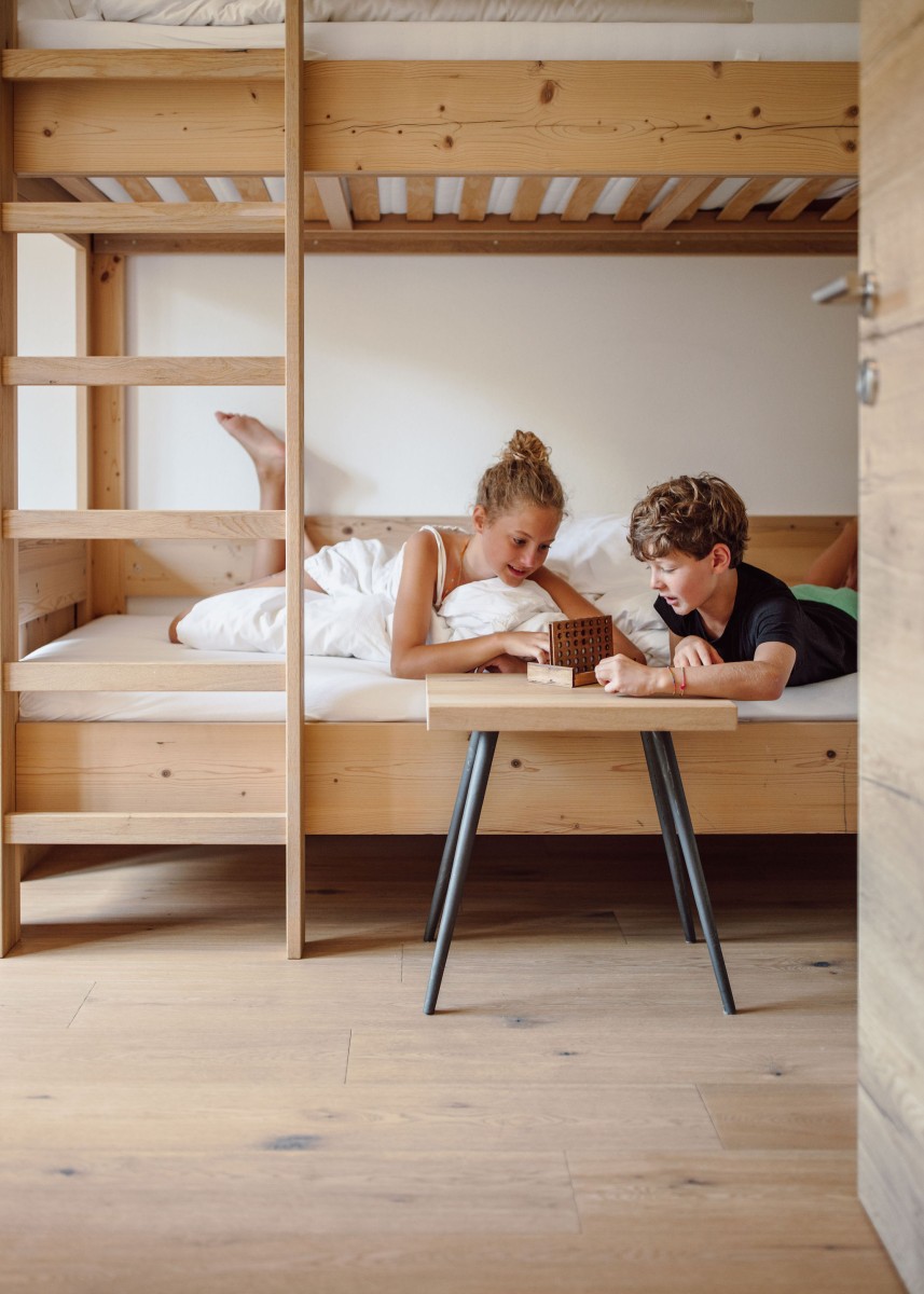Unterkunft mit Familienzimmer, im Familienhotel Resl